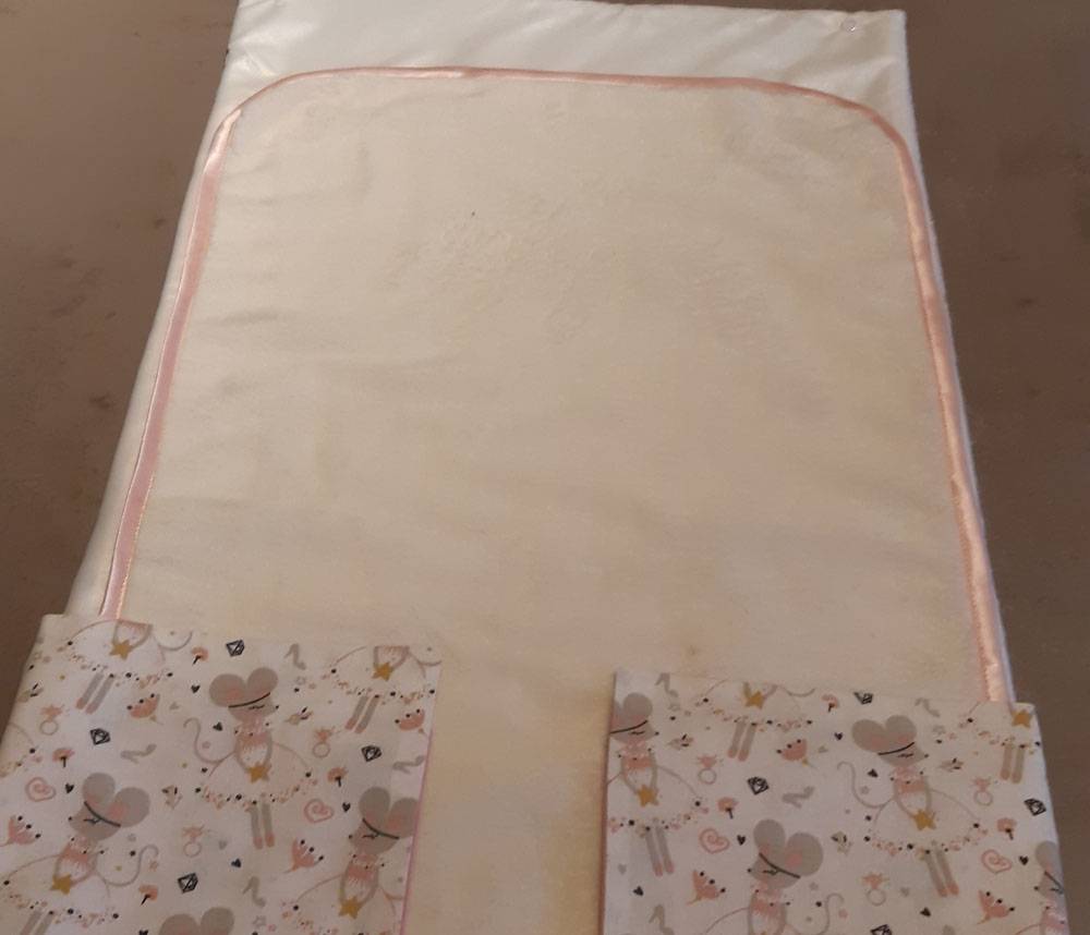 tapis de change nomade ouvert