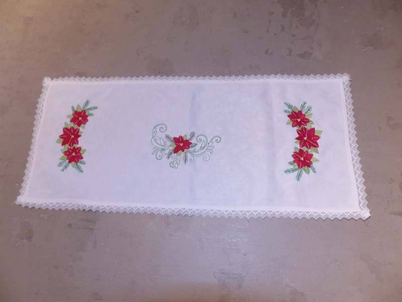 chemin de table de Noël 71x31cm